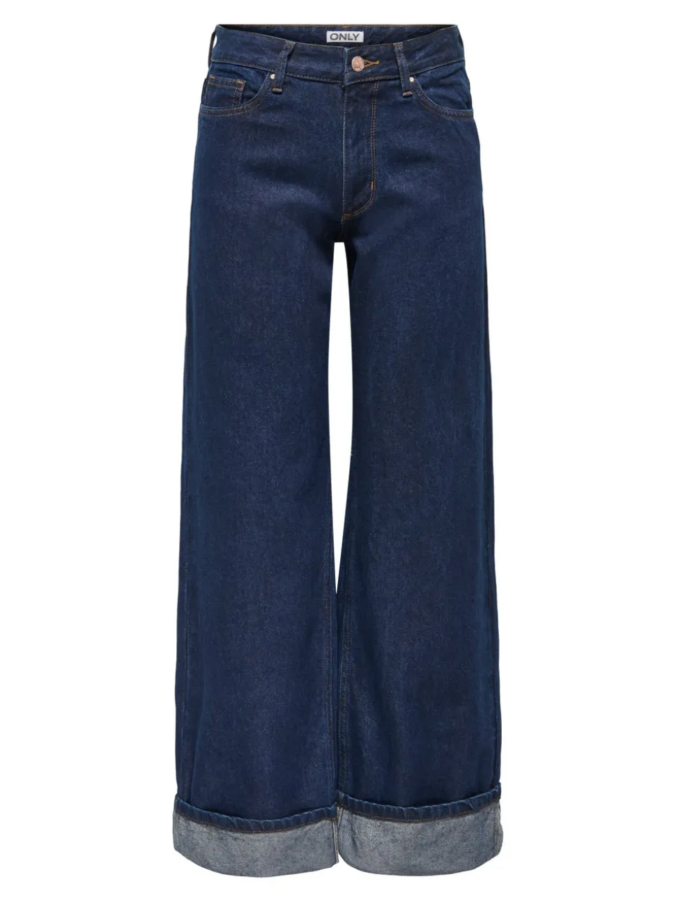 ONLELLA Vita media Wide Leg Fit Jeans