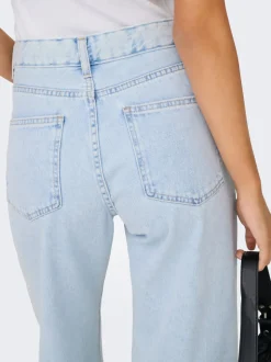 ONLELLA Vita media Wide Leg Fit Jeans