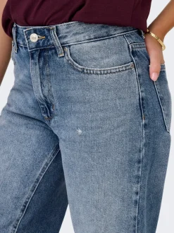 ONLELLA Vita media Wide Leg Fit Jeans