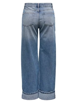 ONLELLA Vita media Wide Leg Fit Jeans