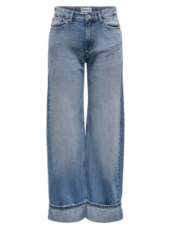 ONLELLA Vita media Wide Leg Fit Jeans