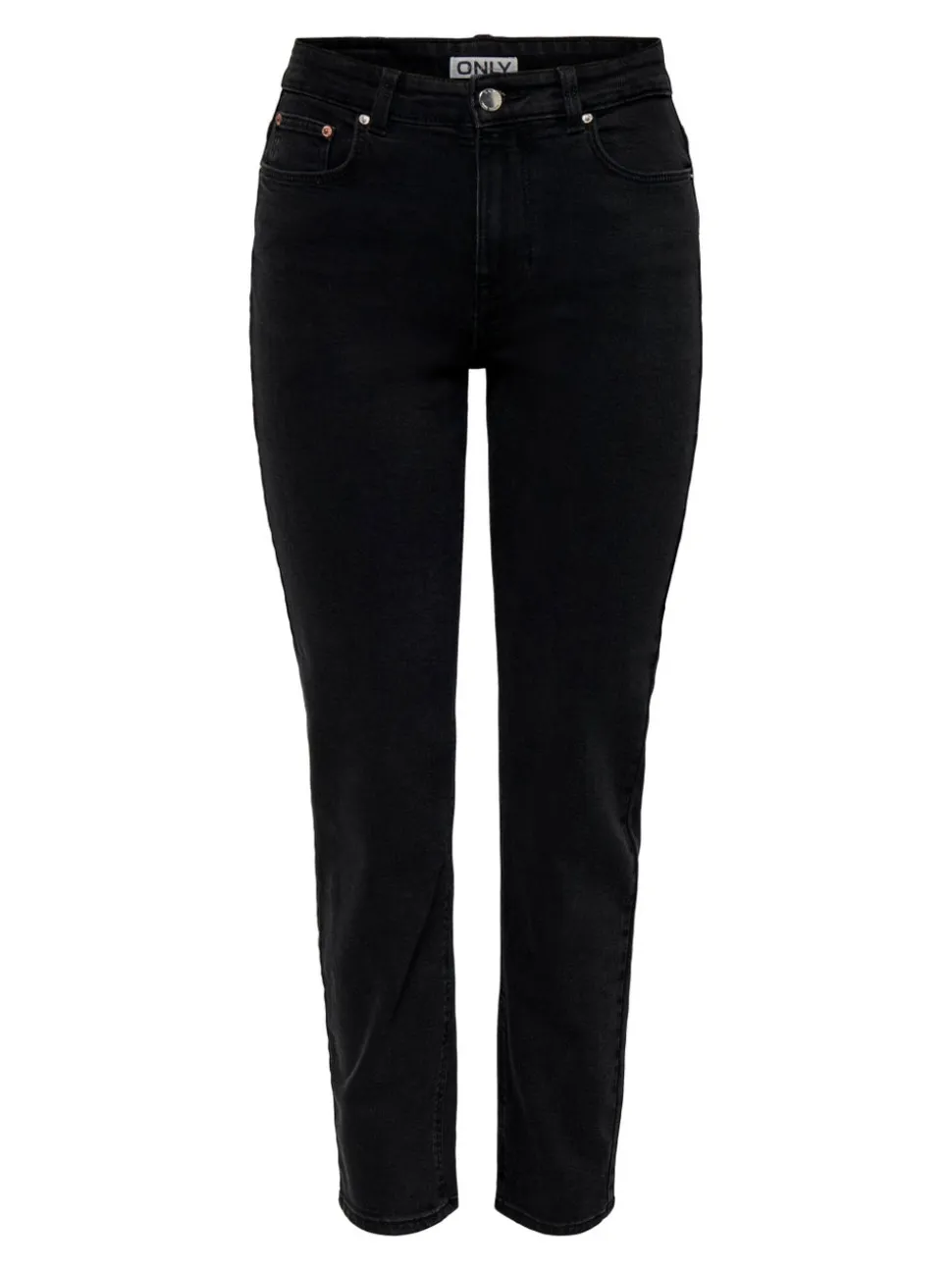 ONLEMEL Vita alta Straight Fit Lunghezza alla caviglia Jeans