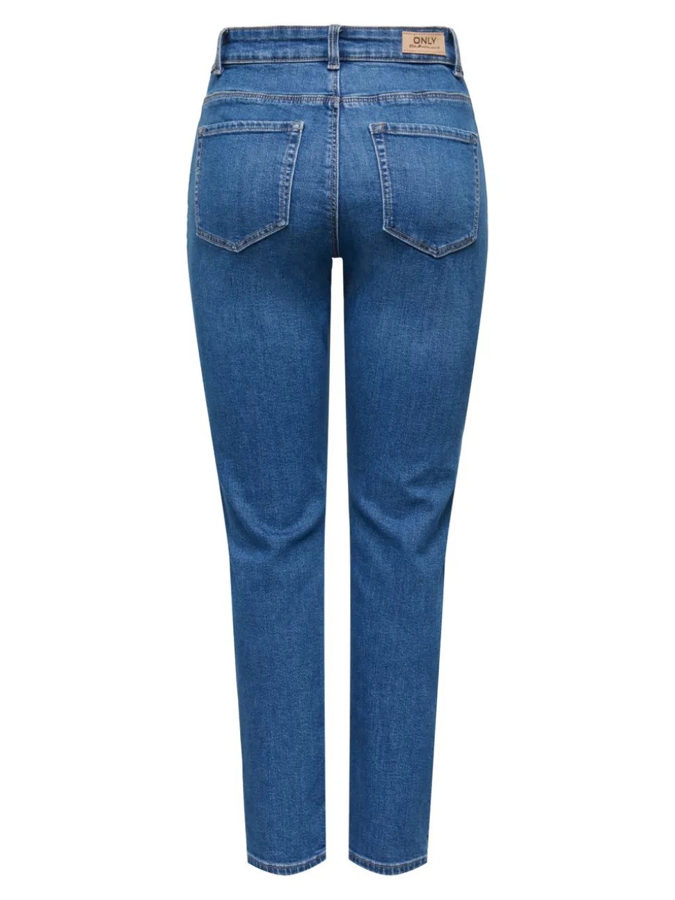 ONLEMEL Vita alta Straight Fit Lunghezza alla caviglia Jeans