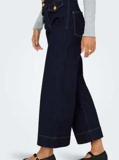 ONLEMILIA Vita alta Vestibilità ampia - Corto Jeans