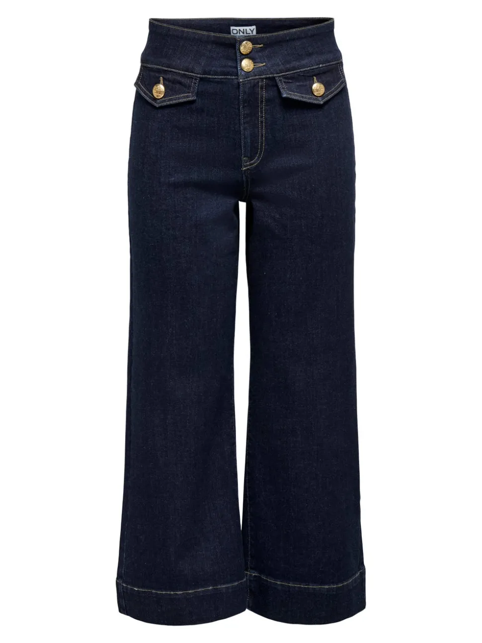 ONLEMILIA Vita alta Vestibilità ampia - Corto Jeans
