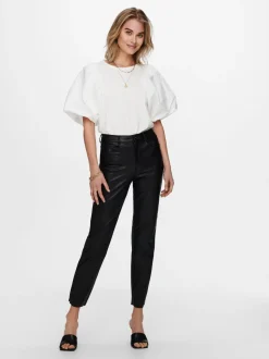 ONLEMILY Regular Fit Pantaloni in finta pelle