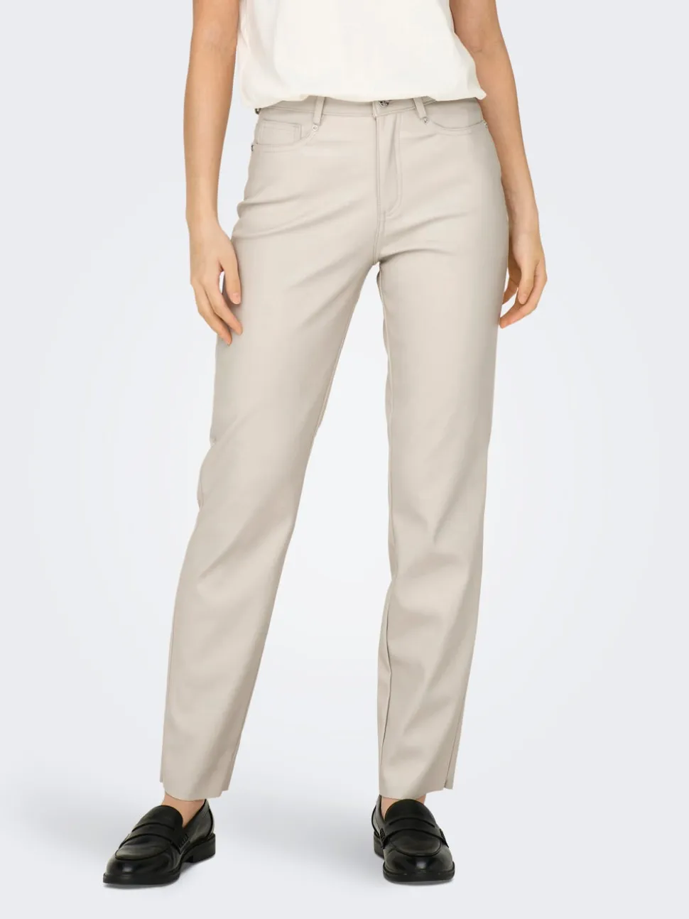 ONLEMILY Regular Fit Pantaloni in finta pelle