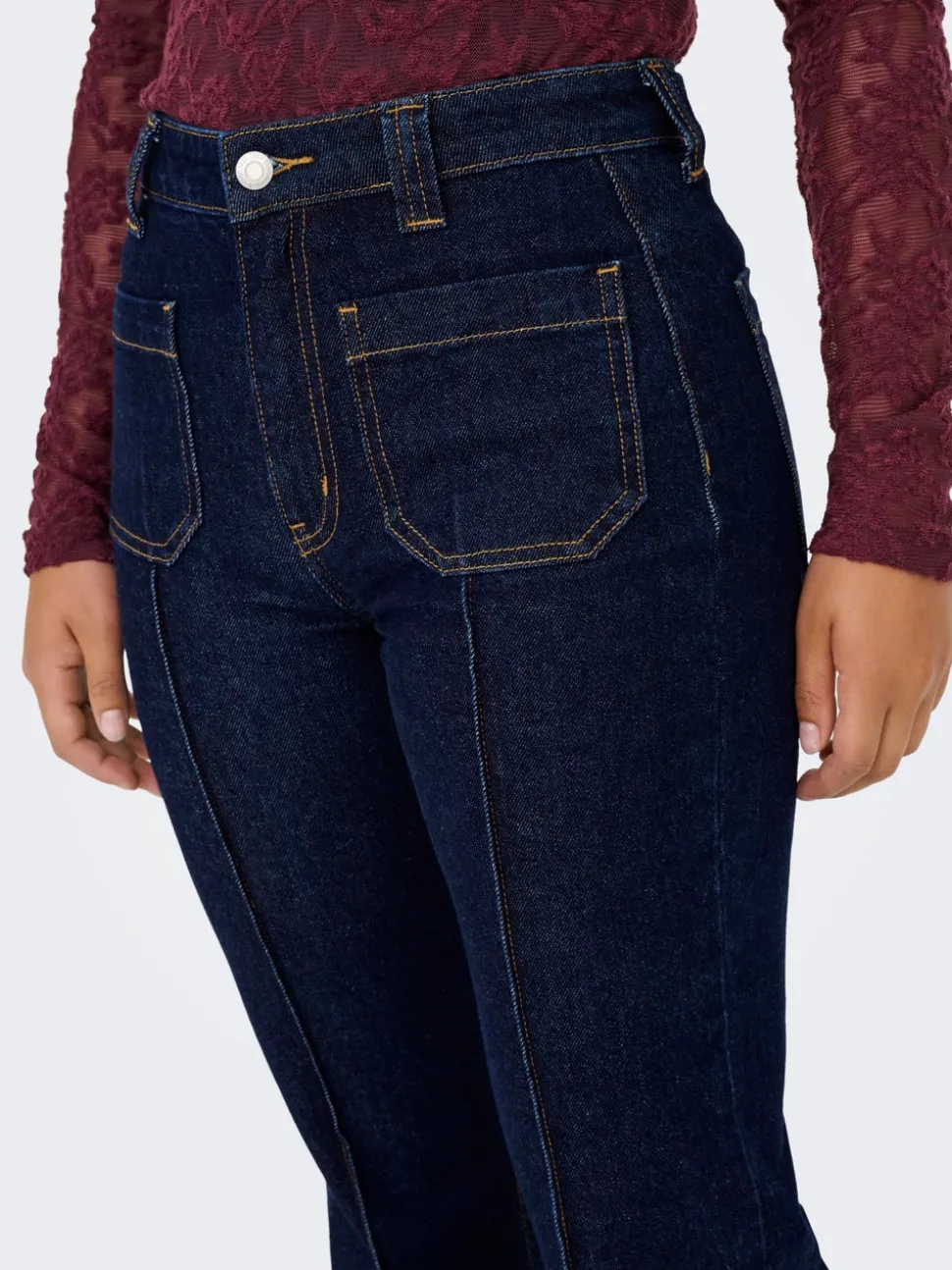 ONLEMILY Vita alta Flared Fit Jeans