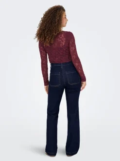 ONLEMILY Vita alta Flared Fit Jeans