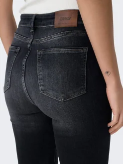 ONLEMILY Vita alta Straight Fit Lunghezza alla caviglia Jeans