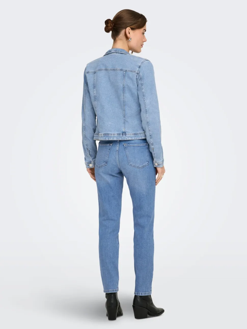 ONLEMILY Vita alta Straight Fit Lunghezza alla caviglia Jeans