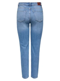 ONLEMILY Vita alta Straight Fit Lunghezza alla caviglia Jeans