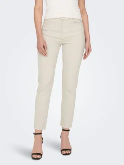 ONLEMILY Vita alta Straight Fit Lunghezza alla caviglia Jeans