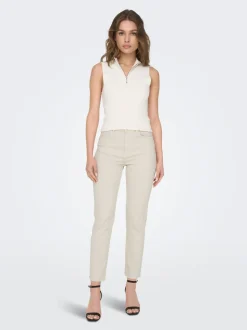 ONLEMILY Vita alta Straight Fit Lunghezza alla caviglia Jeans