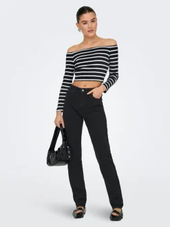 ONLEMILY Vita alta Straight Fit Jeans