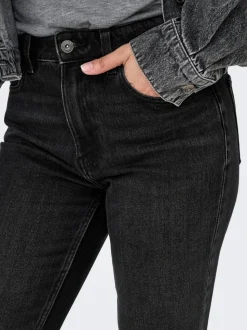 ONLEMILY Vita alta Straight Fit Lunghezza alla caviglia Jeans