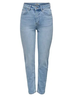 ONLEMILY Vita alta Straight Fit Lunghezza alla caviglia Jeans