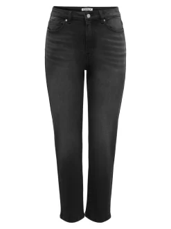 ONLEMILY-MILA Vita alta Straight Fit Lunghezza alla caviglia Jeans