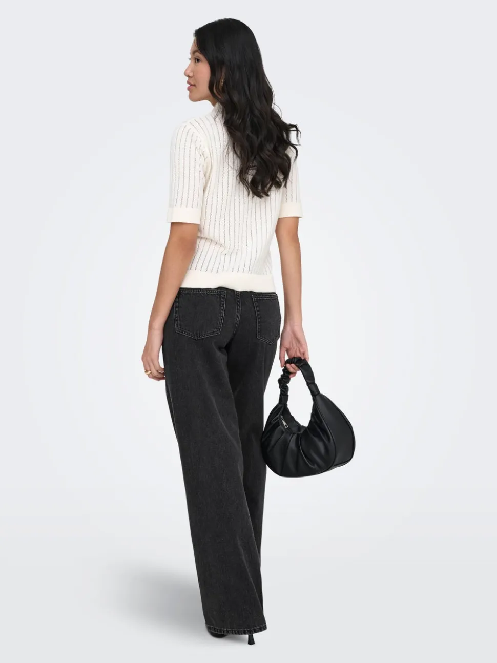ONLEZRA Vita bassa Wide Leg Fit Jeans