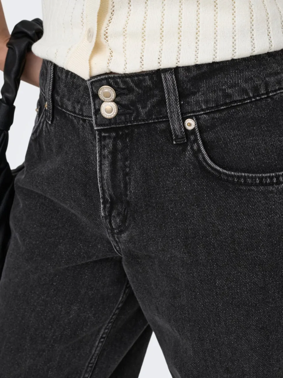 ONLEZRA Vita bassa Wide Leg Fit Jeans