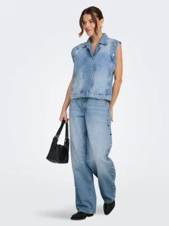 ONLFINLEY Giubbotto in denim