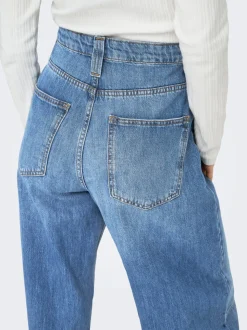 ONLFRANKIE Vita alta Barrel fit Lunghezza alla caviglia Jeans