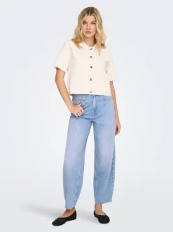 ONLFRANKIE Vita alta Barrel fit Lunghezza alla caviglia Jeans
