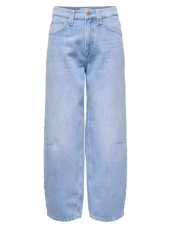 ONLFRANKIE Vita alta Barrel fit Lunghezza alla caviglia Jeans