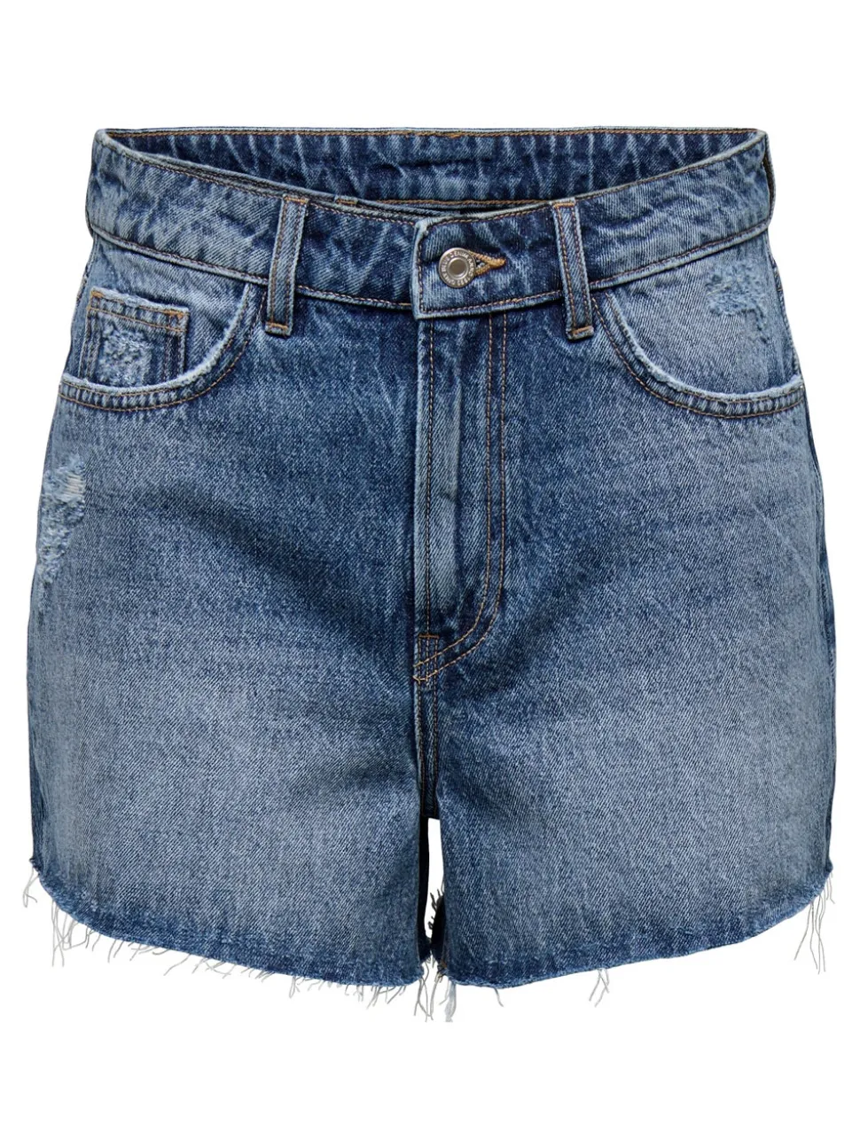 -ONLGABI Vita alta Regular Fit Bermuda in jeans