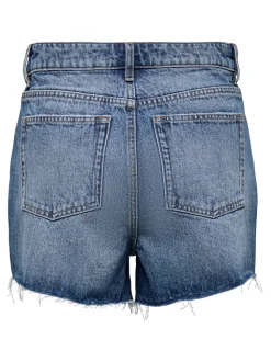 -ONLGABI Vita alta Regular Fit Bermuda in jeans