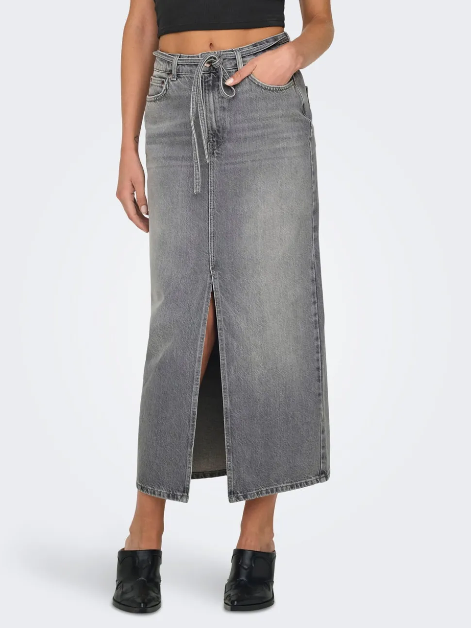 -ONLGIANNA Denim Gonna in jeans Gonna midi