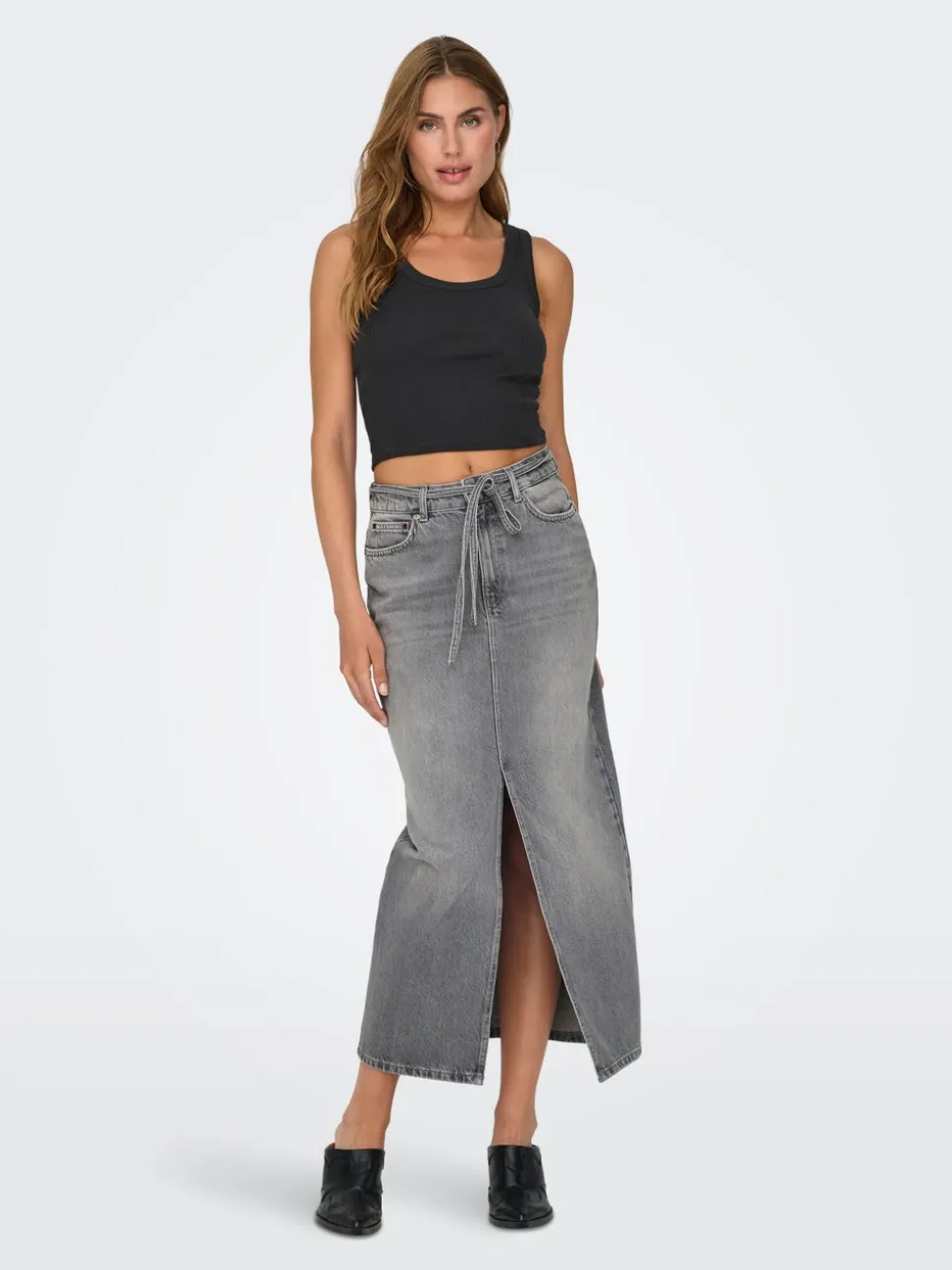 -ONLGIANNA Denim Gonna in jeans Gonna midi