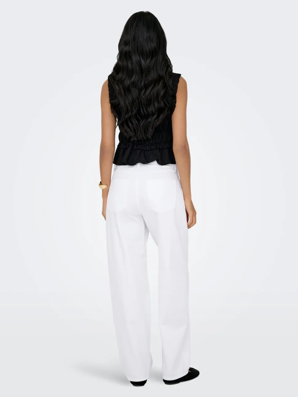 ONLGIANNA Vita media Balloon Fit Jeans