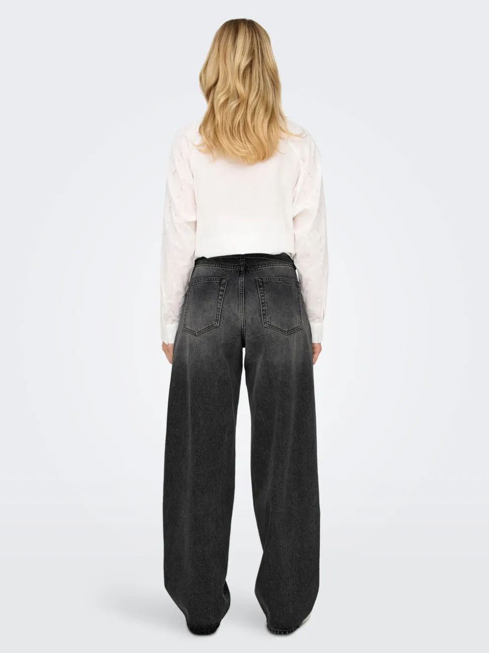ONLGIANNA Vita media Balloon Fit Jeans