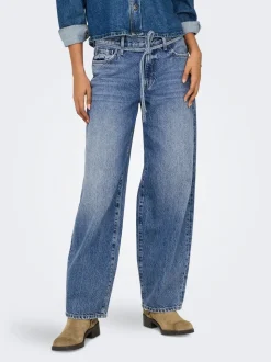 ONLGIANNA Vita media Balloon Fit Jeans