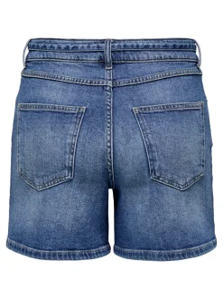ONLGIANNA Vita media Regular Fit Bermuda in jeans