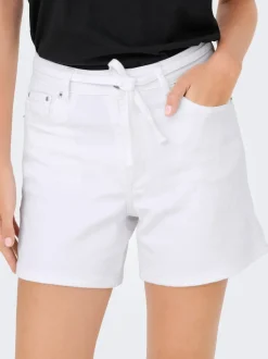 ONLGIANNA Vita media Regular Fit Bermuda in jeans