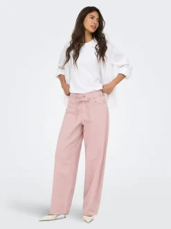 ONLGIANNA-SILLA Loose Fit Pantaloni a gamba larga