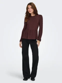 ONLGIAVANNA Top con peplum