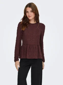 ONLGIAVANNA Top con peplum