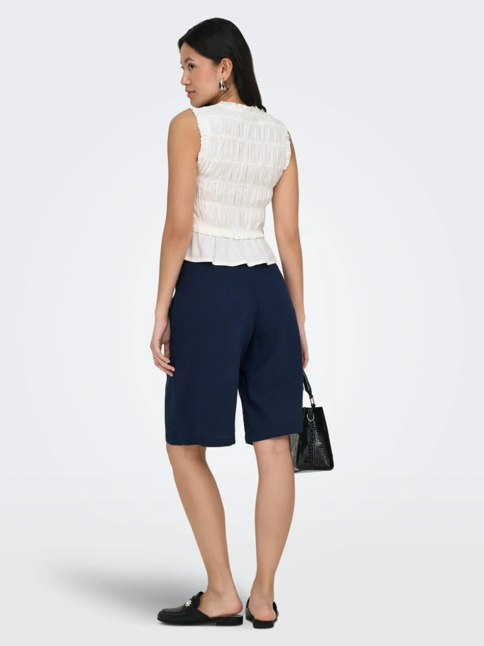ONLGOA Lino Blusa