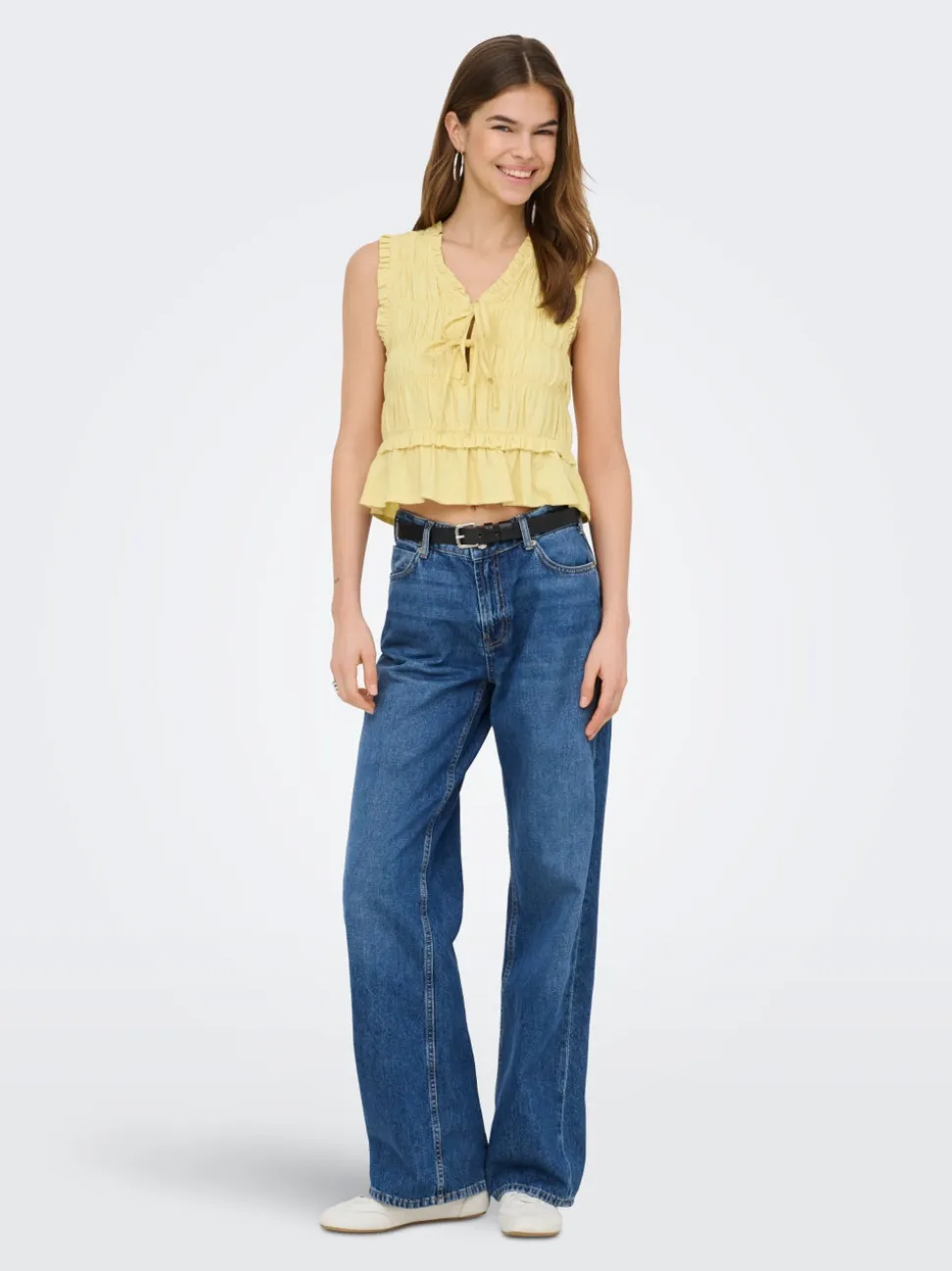 ONLGOA Lino Blusa
