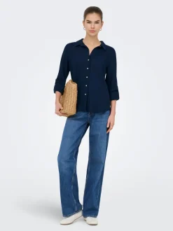 ONLGOA Lino Camicia
