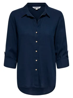 ONLGOA Lino Camicia