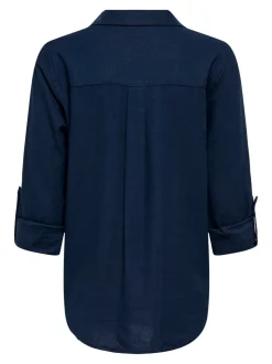 ONLGOA Lino Camicia