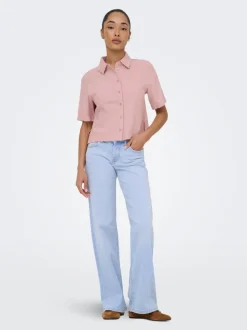 ONLGOA Lino Camicia