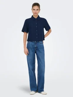 ONLGOA Lino Camicia