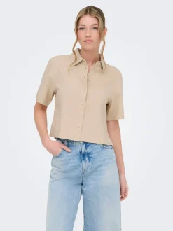 ONLGOA Lino Camicia