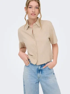 ONLGOA Lino Camicia