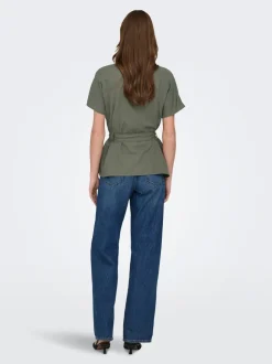 ONLGOA Lino Camicia
